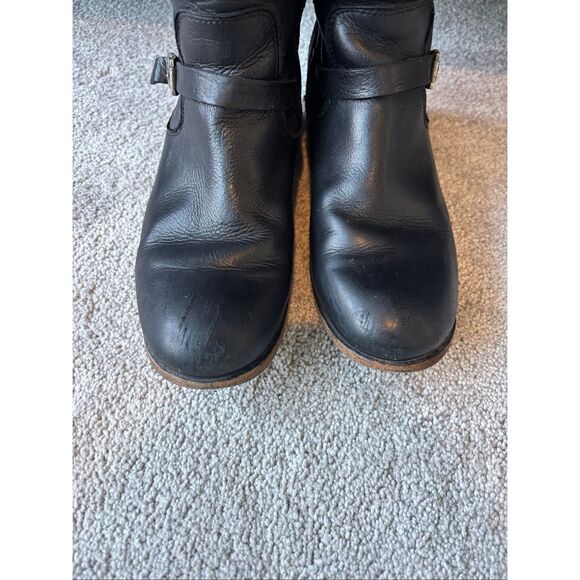 FRYE Lynn Strap Tall Zipper Riding Boots Sz 7.5, $325 - Picture 5 of 7